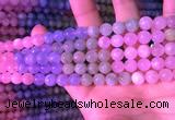 CMG317 15.5 inches 8mm round morganite gemstone beads