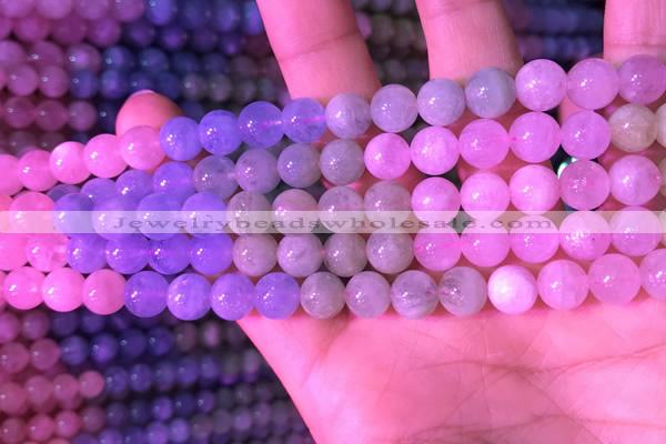 CMG317 15.5 inches 8mm round morganite gemstone beads