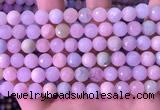 CMG398 15.5 inches 8mm faceted round morganite beads wholesale