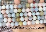 CMG404 15.5 inches 10mm round morganite beads wholesale