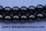 CMH07 16 inches 4mm round magnetic hematite beads Wholesale