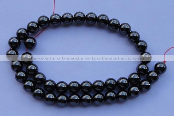 CMH07 16 inches 4mm round magnetic hematite beads Wholesale