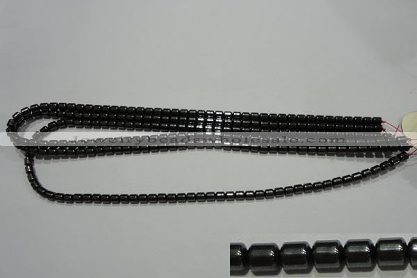 CMH120 15.5 inches 4*4mm tyre magnetic hematite beads