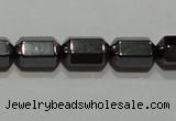 CMH127 15.5 inches 5*8mm magnetic hematite beads wholesale