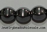 CMH130 15.5 inches 10*10mm pumpkin magnetic hematite beads