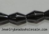 CMH133 15.5 inches 8*12mm bicone magnetic hematite beads