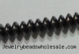 CMH166 15.5 inches 3*6mm rondelle magnetic hematite beads