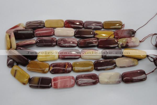 CMK100 15.5 inches 15*30mm rectangle mookaite beads wholesale