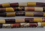 CMK104 15.5 inches 6*11mm tube mookaite beads wholesale