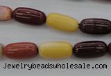 CMK125 15.5 inches 8*16mm drum mookaite beads wholesale