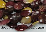 CMK25 15.5 inches 15*20mm faceted oval mookaite beads wholesale