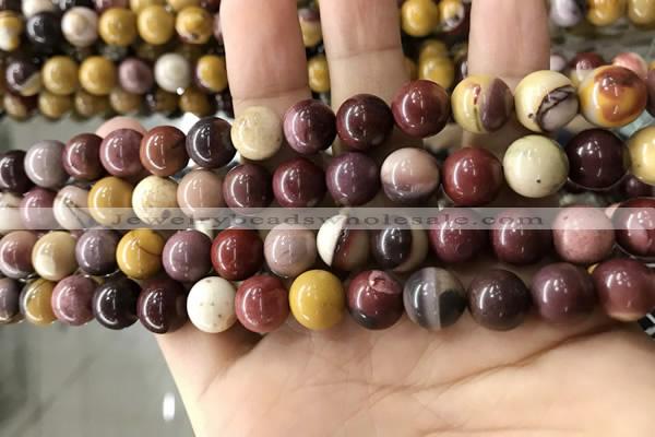 CMK333 15.5 inches 10mm round mookaite beads wholesale