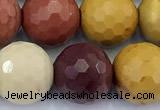 CMK373 15 inches 10mm faceted round mookaite gemstone beads