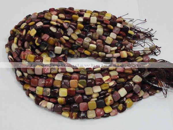 CMK78 15.5 inches 12*12mm square mookaite gemstone beads wholesale