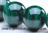 CMN06 10mm round A grade natural malachite  beads wholesale