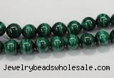 CMN150 AA grade 6mm round natural malachite beads Wholesale