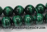 CMN155 AA grade 16mm round natural malachite beads Wholesale