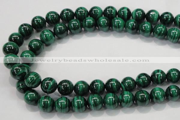 CMN156 AA grade 18mm round natural malachite beads Wholesale