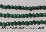 CMN200 15.5 inches 2mm round natural malachite beads wholesale