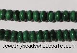 CMN205 15.5 inches 5*8mm rondelle natural malachite beads wholesale