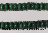 CMN206 15.5 inches 5*9mm rondelle natural malachite beads wholesale