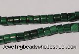 CMN235 15.5 inches 4*6mm heishi natural malachite beads wholesale