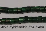 CMN236 15.5 inches 5*7mm heishi natural malachite beads wholesale