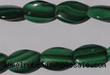 CMN267 15.5 inches 12*16mm flat drum natural malachite beads wholesale