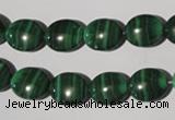 CMN271 15.5 inches 10*12mm oval natural malachite beads wholesale