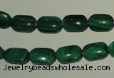 CMN303 15.5 inches 8*12mm rectangle natural malachite beads wholesale