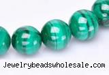 CMN38 AB grade 6mm round natural malachite beads Wholesale