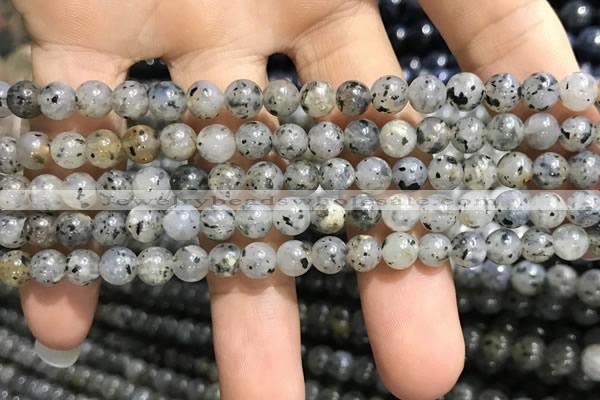 CMQ100 15.5 inches 4mm round moss quartz beads wholesale