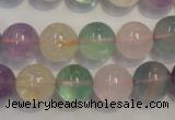 CMQ214 15.5 inches 12mm round multicolor quartz gemstone beads