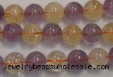 CMQ217 15.5 inches 10mm round multicolor quartz gemstone beads