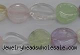 CMQ260 15.5 inches 12*14mm -14*16mm freeform multicolor quartz beads