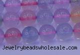 CMQ332 15.5 inches 8mm round colorful quartz beads wholesale