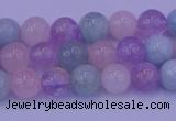 CMQ351 15.5 inches 6mm round mixed quartz beads wholesale