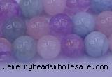 CMQ352 15.5 inches 8mm round mixed quartz beads wholesale