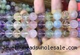 CMQ453 15.5 inches 12mm round rainbow quartz beads wholesale