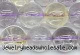 CMQ581 15 inches 10mm round mixed quartz beads