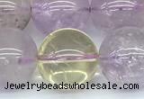 CMQ583 15 inches 14mm round mixed quartz beads