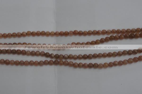 CMS1000 15.5 inches 4mm round AA grade moonstone gemstone beads