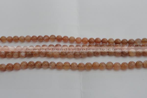 CMS1001 15.5 inches 6mm round AA grade moonstone gemstone beads