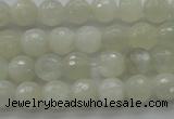 CMS1041 15.5 inches 6mm faceted round A grade white moonstone beads