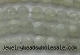 CMS1055 15.5 inches 6mm faceted round grey moonstone beads wholesale