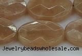 CMS1109 15.5 inches 18*25mm faceted oval moonstone gemstone beads