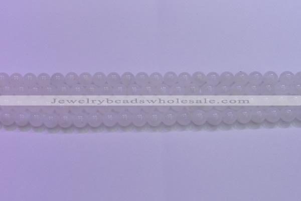 CMS1252 15.5 inches 8mm round natural white moonstone beads