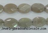 CMS132 15.5 inches 12*16mm faceted oval moonstone gemstone beads