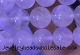 CMS1410 15.5 inches 8mm round white moonstone gemstone beads