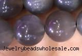 CMS1423 15.5 inches 10mm round black moonstone beads wholesale